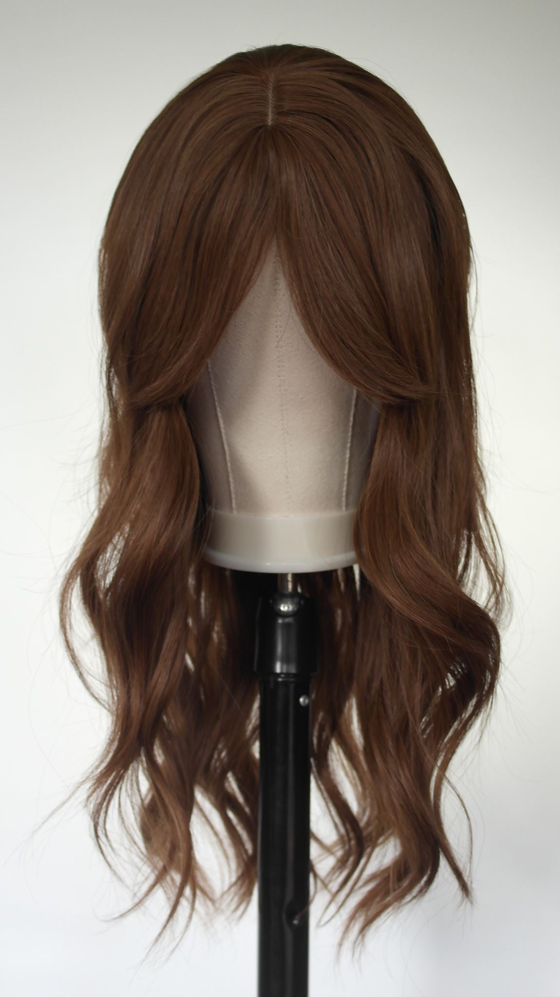 Warm Brunette Soft Wave Long Synthetic Wig