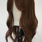 Warm Brunette Soft Wave Long Synthetic Wig
